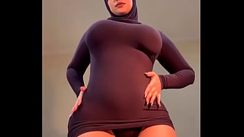 Gadis Berhijab Itu Menggoyangkan Tubuhnya Dengan Sensual