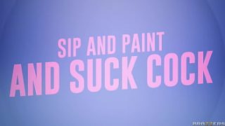 Minum, Lukis, Dan Isap Kontol – Robbin Banx, Mjfresh / Brazzers / Tonton Full Videonya Di Www.brazzers.promo/67