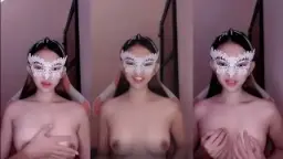 Lea Bella Membuka Baju, Memamerkan Payudara Montoknya