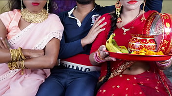 Bokep India Karwa Chauth, Ngentot Istri Desi Hindi