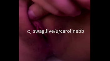 台灣女優@carolinebb直播真槍實戰中出內射 Swag.live