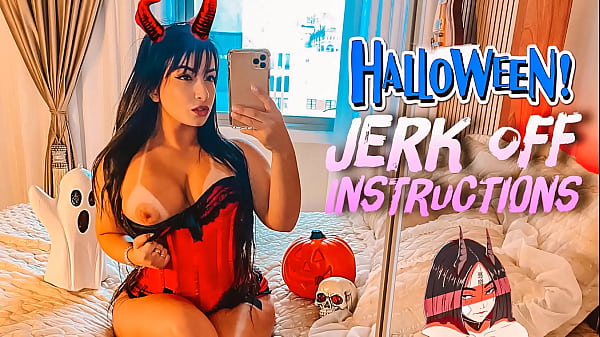Setan Kecil Nakal Cosplay Latina Montok Perintah Joi Pakai Strap-on Minta Kamu Puaskan Nafsu Di Kakinya