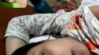 Gadis India Seksi Bikin Video Call Panas