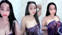 Tante Tobrut Live Streaming Cuma Pakai Kain Tipis, Bikin Geli