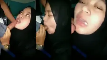 Hijabers Makin Nekat, Mulut Nempel Peju Gak Mau Lepas
