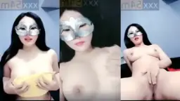 Jena Yasmin Live Show Coli Depan Kamera, Toketnya Dibuka Paksa