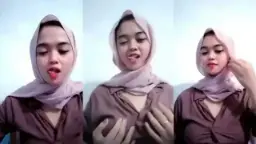 Jilbab Cantik Live Bikin Kelaminku Keras