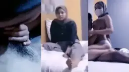 Remaja Berjilbab Ngentot Live Sama Pacar Di Kamar