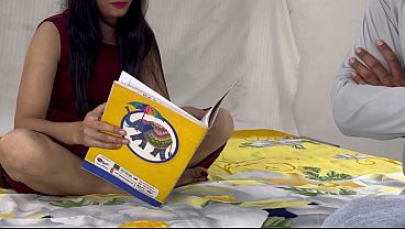 Cewek Tajir Melayani Guru Lesnya Di Ranjang.