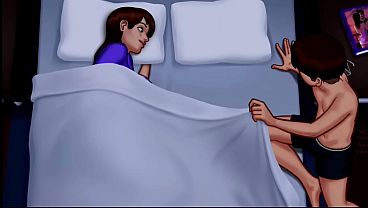 Saat Ibu Tiri Melirikku, Semua Berubah Jadi Panas (18+)