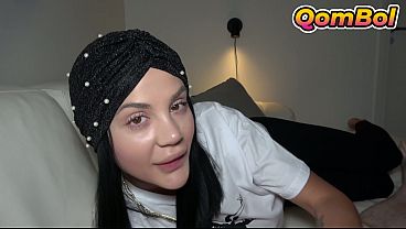 Ngocok Kontol Sama Tiri Berhijab Turki, Elnaz, Sambil Ngeces