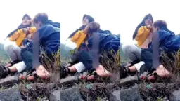 Viral Panas Abis: Cewek Jilbab Digebrak Jamet Di Puncak Gunung, Bikin Makin Basah.